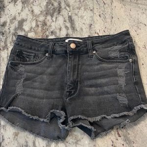 Just black denim shorts (JBD)